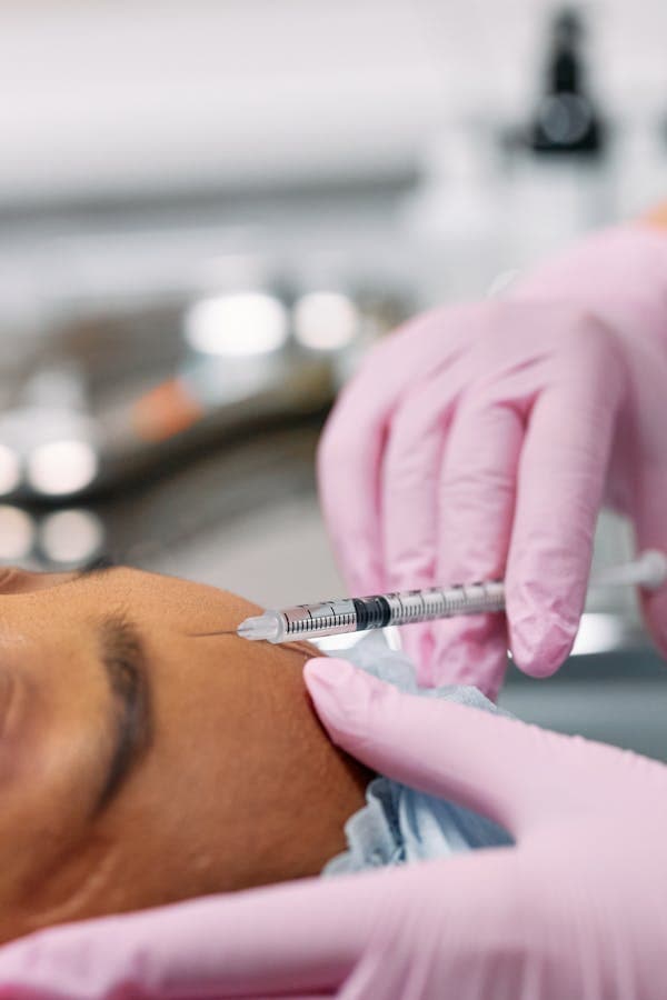Botox injection treatment